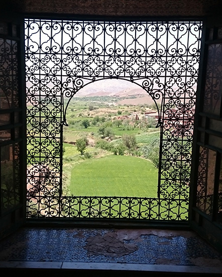 window and village
